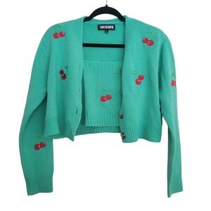 Sweet & Sinful Knit Cherry Set